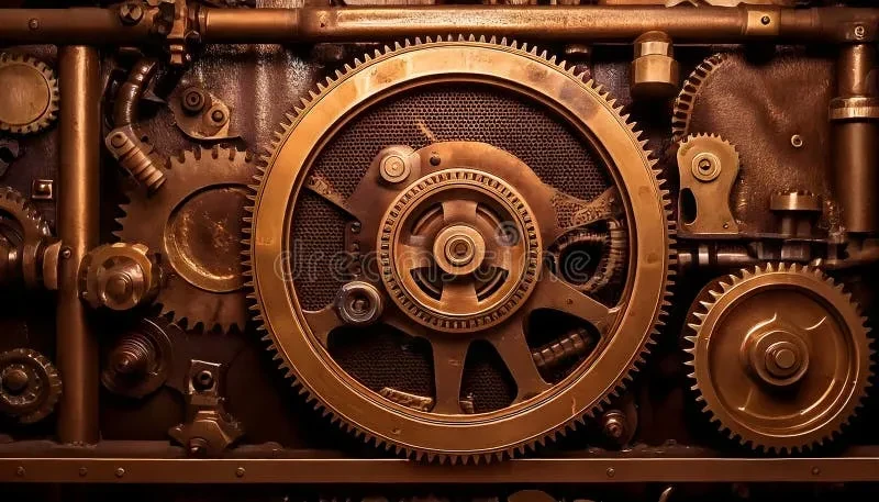 gg扑克网赌软件蒸汽朋克黄铜管道系统