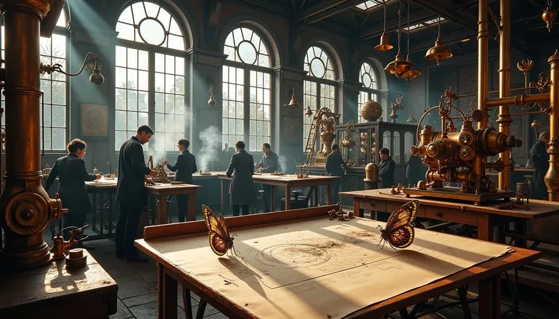 gg扑克发明家工作室内部场景