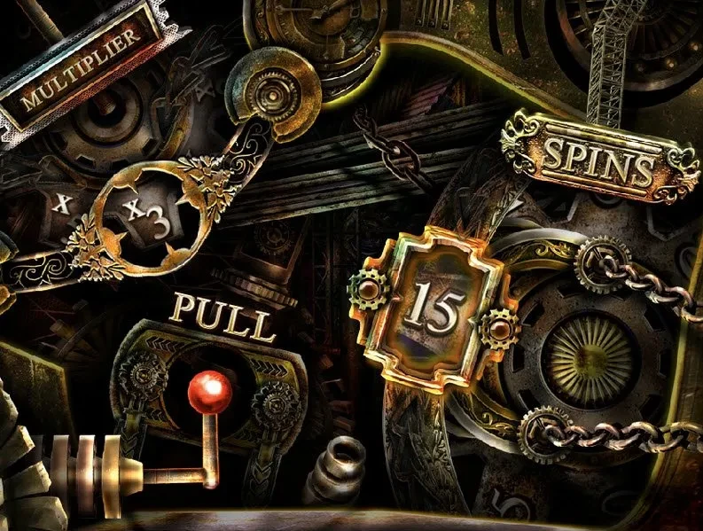 gg扑克蒸汽朋克老虎机游戏界面